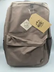 Vieta Outdoor Brown Backpack Adult/ Teen Size 16" Travel Pak/ Hiking/ Camping