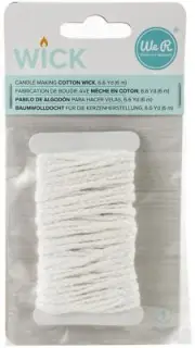 We R Memory Keepers Wick Candle Wick 6.6yds-Cotton