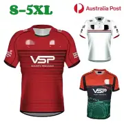 2024 South Sydney Rabbitohs Training Home Away Rugby Jersey Short Sleeve Summer