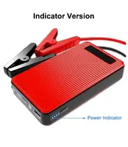 Car Battery Jump Starter 8000mAh Portable Car Battery Booster Charger 12V Starting Device Emergency Booster 800A Red