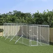 Dog Crate for Large Dogs, Heavy Duty Large Dog Crate, Durable Dog Cage, Mesh Design Dog Kennel, Puppy Dog Playpen, Pet Cage, Pet Playpen Yard, Outdoor, 200 x 1000 x 200 cm