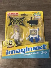 Fisher-Price Imaginext Spongebob & Sandy - NEW