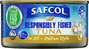 SAFCOL Tuna in Oil Italian Style 185G Can X 12