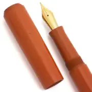 PSP Ranga Miwok Premium Ebonite Fountain Pen - Orange, JoWo Nib C/C (New)