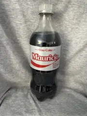 Share a Coke with Mauricio 2025 Personalized Gift Coca~Cola Bottle 20oz Diet