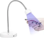 UV LED Nail Lamp Gel Polish Nail Dryer 360° Adjustable Angle UV Light Nail Art Tools White