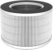 Air Purifier HEPA Filter Replacement Part (16.2cm x 12.6cm) – High-Efficiency Filter to Improve Indoor Air Quality, Remove Dust, Allergens, Pet Dander, Smoke & Odors - Sleek Design
