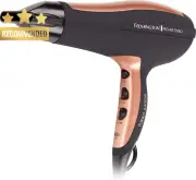 Remington Pro-Air Turbo Hair Dryer 2400W with Diffuser & Brush D5220AU
