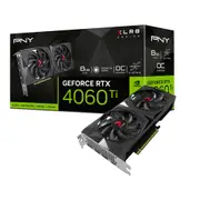 PNY GeForce RTX 4060 Ti 8GB VERTO Dual Fan DLSS 3 -OC Version