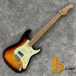 【反拍樂器】BACCHUS BST-2-RSM/M 3TS 烘烤楓木 夕陽漸層 電吉他