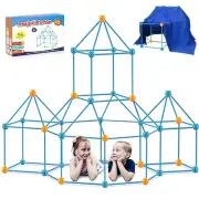 Fort Building Kit for Kids - 135 Pieces Play Fort Construction STEM Building ...