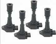 ZJ20-18-100 ZJ2018100 Set Of 4 Ignition Coil J2018100A 2011-2015 Compatible With Mazda 2 1.5L-L4 Compatible With Mazda 3 1.4L 1.6L