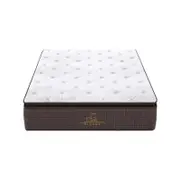 Luxe Dreams Double Size 7 Zones Pocket Spring Premium Medium Feel 34cm Mattress