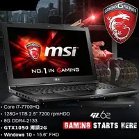 在飛比找蝦皮購物優惠-MSI GL62-7RD 239TW