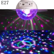 Colorful LED Revolving Stage Light Magic Ball Light Bluetooth E27 Disco Light c