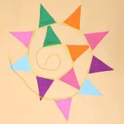 Pennant Flags Pennant Banner Banners Garland Bunting Garland Flags Banners
