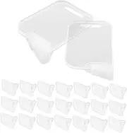LIFKICH 40Pcs Removable Plastic Fridge Dividers Transparent Storage Separators for Easy Organization Household Refrigerators for Side Door Compartment Use