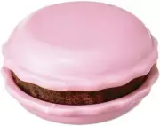 Clover Sweet' n Sharp Macaron Raspberry Needle Sharpener