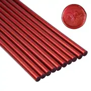 10 Pieces Sealing Wax Glue Sticks, 8 Inch Long Mini Hot Glue Gun Sticks for E...