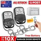 Universal Replacement Garage Door Gate Car Cloning Key Remote Control Fob 433