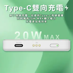 Xiaomi磁吸無線充電寶 現貨 當天出貨 小米 行動電源 手機充電 磁吸充電器 無線充電【coni shop】【最高點數22%點數回饋】