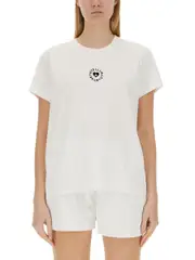 [Stella McCartney] Stella McCartney-T-Shirt With Logo-Donna M
