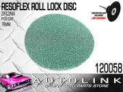 RESOFLEX 76mm ROLL-LOCK DISC ( P120 GRIT ZIRCONIA ) FOR SANDING / FINISHING x1