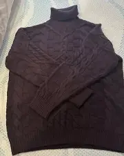 turtleneck sweater men wool
