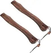 ifundom 2pcs Ergonomic Wooden Axe Handle Replacement Practical Slip Grip for Repair Sturdy Wood Design for Compact Camp Axe Use Comfortable Fit