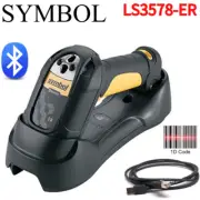 Symbol LS3578-ER Wireless Extended Range 1D USB Handheld Barcode Scanner Black