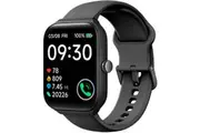 Smart Watch for Women, 1.95' Fitness Tracker with Answer/Make Calls, IP68 Waterproof/Heart Rate/Sleep Tracker, Compatible Android iOS(Black)
