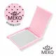 MEKO 粉紅折鏡(小) /鏡子/隨身化妝鏡 N-067