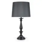 69cm Classic Style Table Lamp Bedside Desk Lamp Black