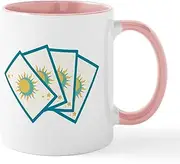 CafePress Tarot Card Reading Deck Fortune Teller Mugs 11 oz (325 ml) Ceramic Coffee Mug