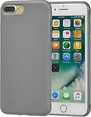 AmazonBasics iPhone 8 Plus / 7 Plus Textured Protective Case, Dark Grey