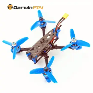 【小七新品】FPV穿越機 3寸達爾文 Darwin79航模F4飛控高清圖傳遙控套機