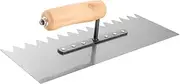 Tofficu Concrete Trowel Scraper Tool with Ergonomic Curved Handle Durable Construction for Oil and Putty Work for Masonry Projects and Precise Material Application