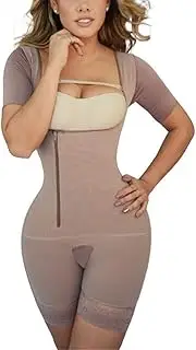 [Generic] High Compression Short-Sleeve Women Waist Trainer Bodysuit Shapewear Tummy Control Corset Postpartum Body Shaper