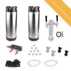2 x Brand New Ball Lock Keg System Font Tower Disconnect Kegerator Home Brew
