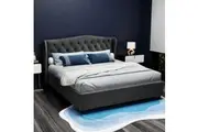 Artiss Bed Frame King Size Charcoal PIER