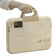 [Generic] Handheld Document Bag | File Folder A4 Paper Organizer Bag,File Storage Box for Home, Travel, Business Trips, Going Out