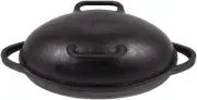 Skitchen Seasoned Cast Iron Sourdough Baking Pan, 42cm x 21cm NEW AUS