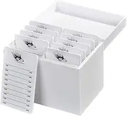 Large Space Eyelash Extension Holder for Easy Storage 10 Layers Large Space ABS Lash Extension Pallet Eyelash Pallet