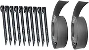 Totority Lawn Edging Border Green Isolation Belt 12pcs Landscape Edging for Garden Patio Yard Prevents Grass Overgrowth Beautify Landscape