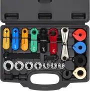 Fuel Line Disconnect Tool Set - Master Quick for AC black