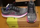 NIB SKECHERS GO RUN FORZA 4 128095/BKHP SIZE 10 BLACK/HOT PINK FREE SHIPPING