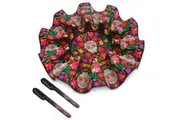 Prepara Carousel Taco Holder Stand + Taco 2pc Spoon | Day of The Dead