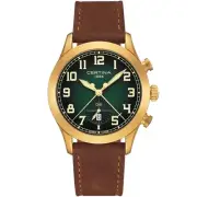 Certina DS Pilot 43mm Green Dial Men's Watch C0246173609200