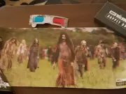 The Walking Dead Supply Drop Exclusive 3D Zombie Art Print with 3D Glasses