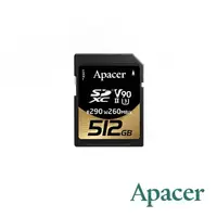 在飛比找momo購物網優惠-【Apacer 宇瞻】512GB SD UHS-II U3 